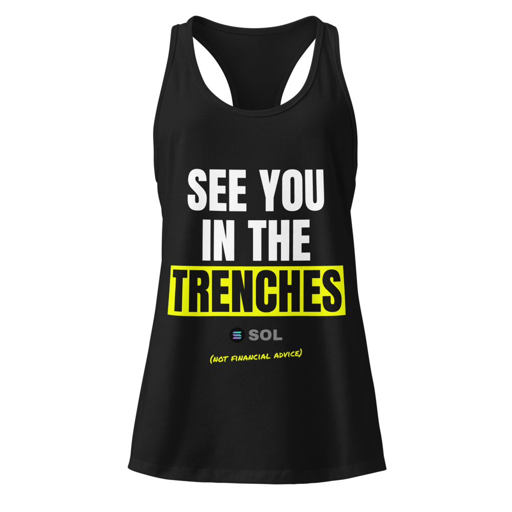 SOL “See You In The Trenches” Meme Women's Racerback Tank