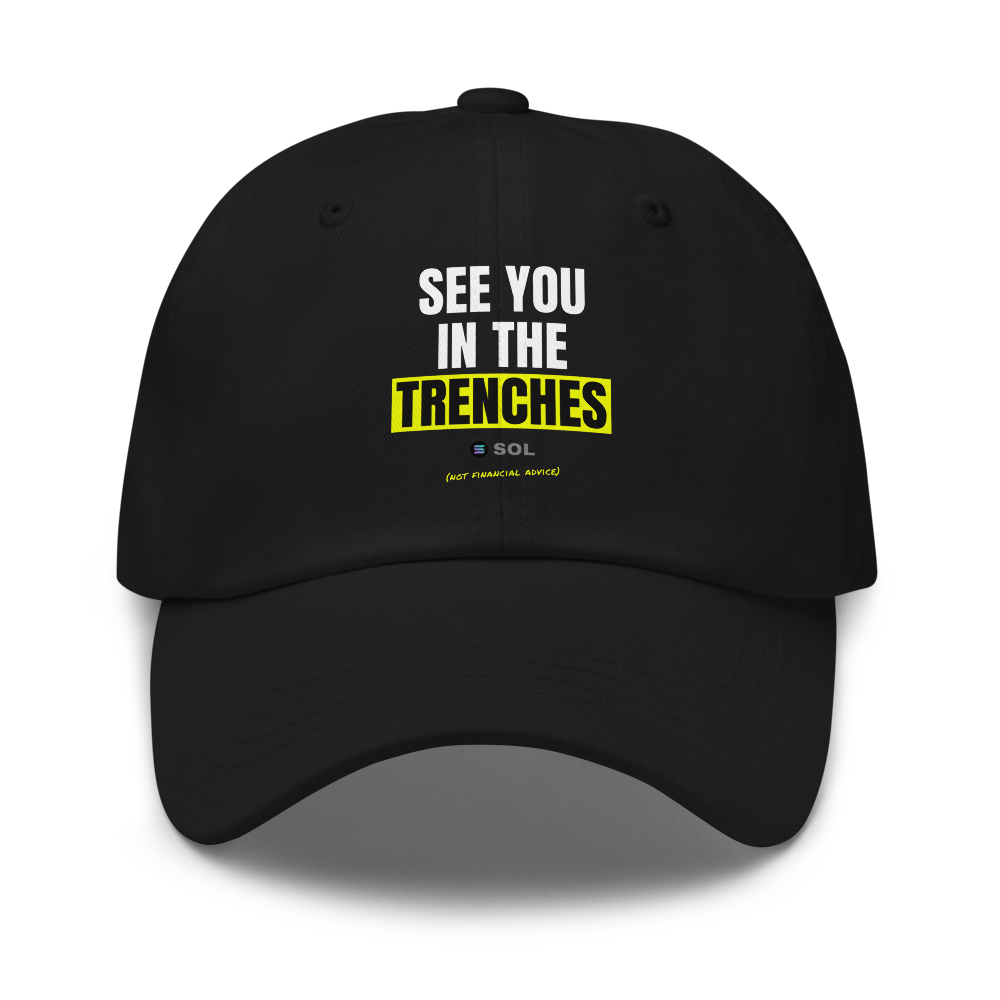 SOL “See You In The Trenches” Meme Dad Hat