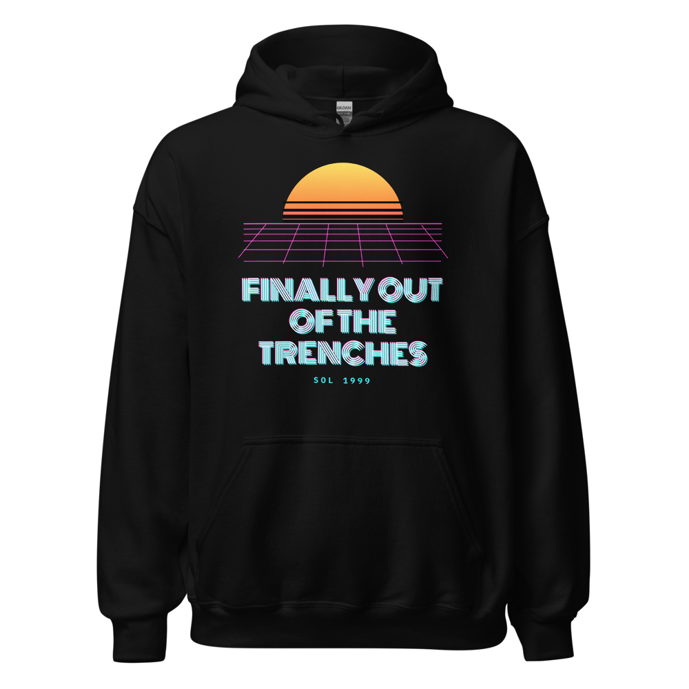 SOL “Finally Out Of The Trenches” Vaporwave Hoodie