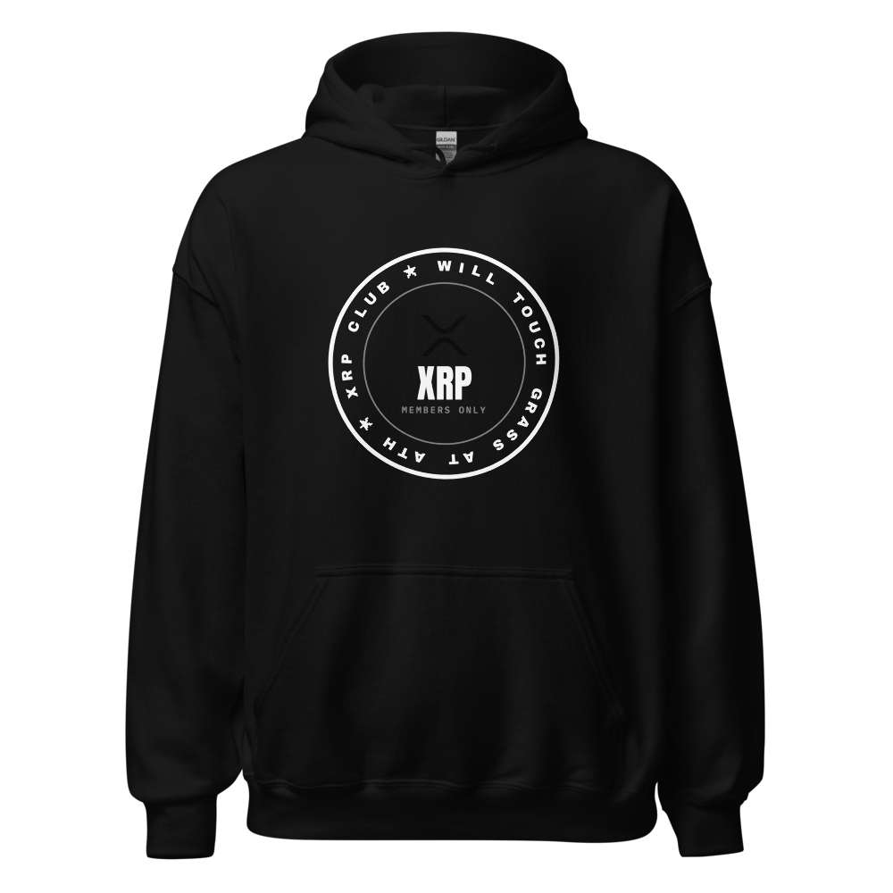 XRP “Will Touch Grass At Ath” Club stamp Hoodie