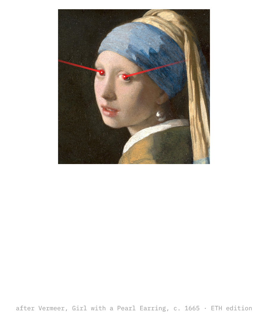 ETH “2021 + AI = RETIRED (IN MY HEAD)” design
