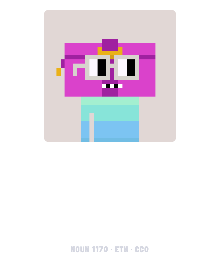 ETH “5,555 ROBOTS 1 BUYER (ME)” design