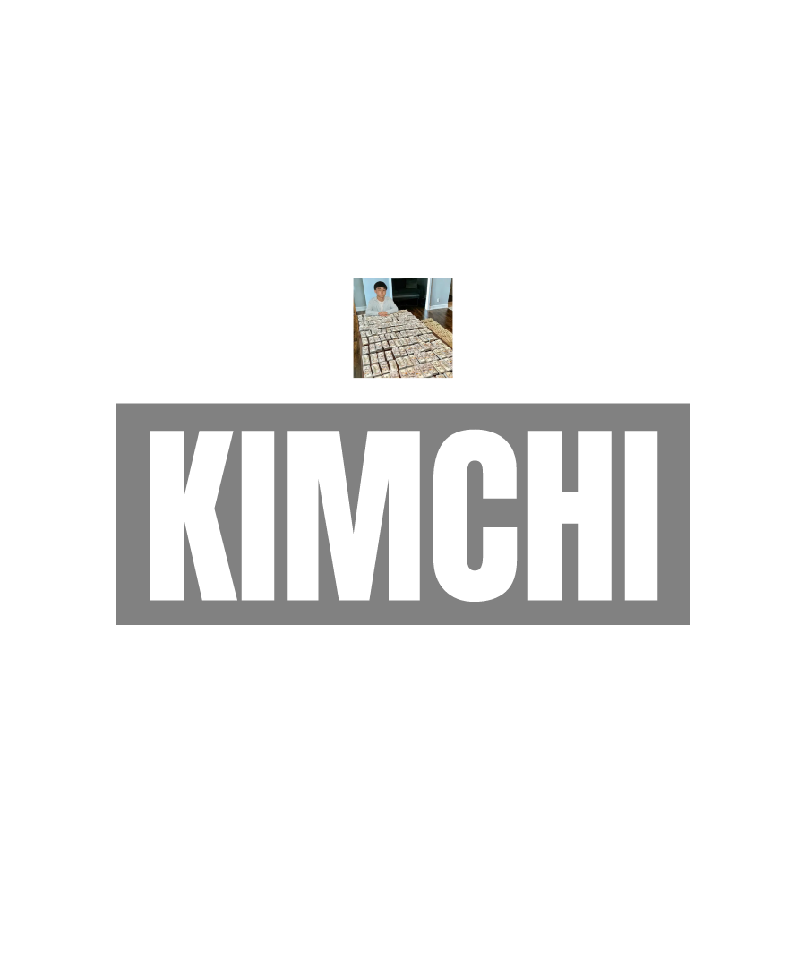 KIMCHI “AIRDROP WENT TO HIS WALLET” design