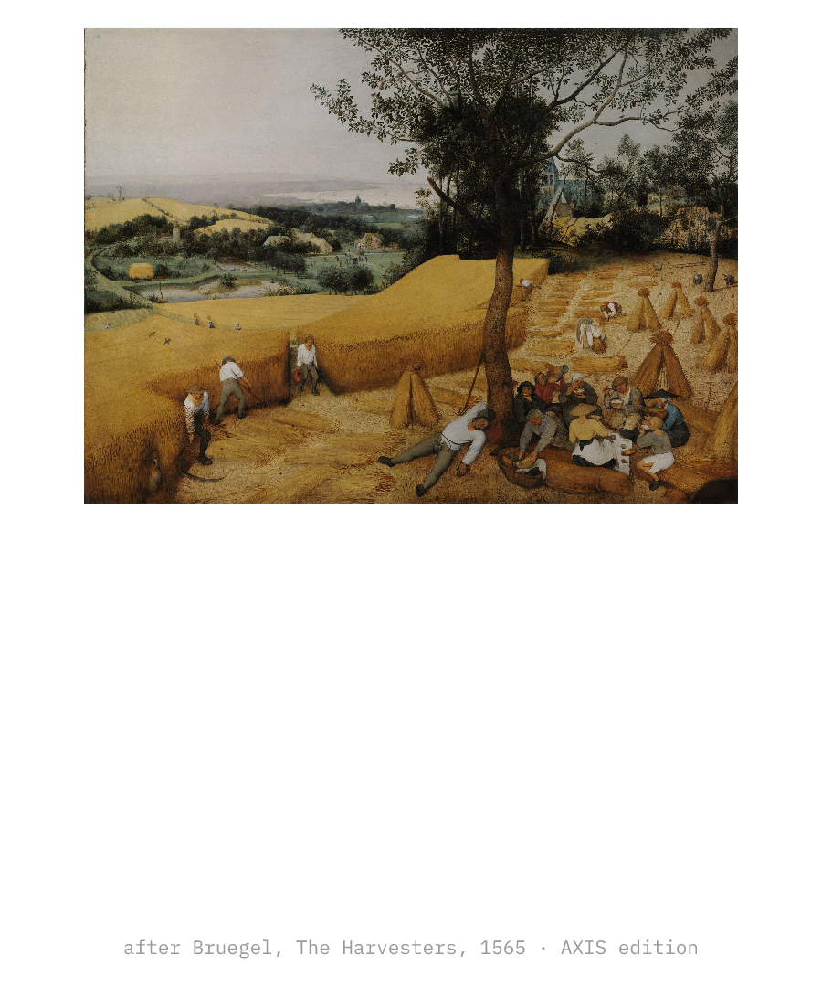 AXIS “DIDN'T MOVE MY ARMS ENOUGH” design