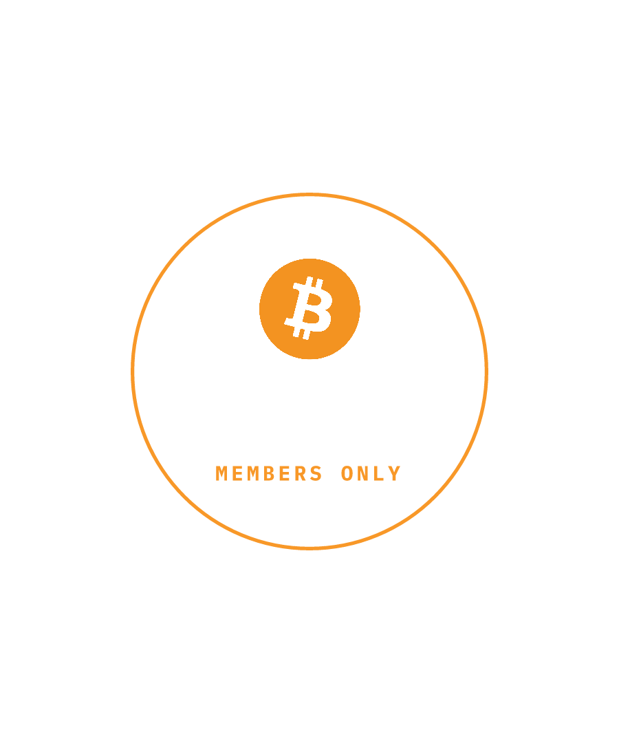 BTC “WE DO NOT TRADE HERE” design